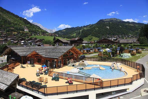 Residence Et Camping L'Escale Le Grand-Bornand Exterior foto